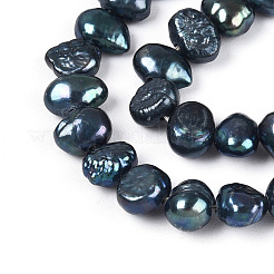 Natural Cultured Freshwater Pearl Beads Strands&nbsp;PEAR-P002-54B