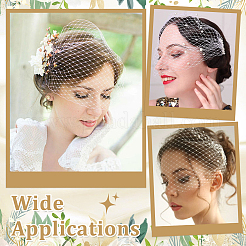 Nylon Fascinator Mesh Face Veil&nbsp;AJEW-WH0596-976