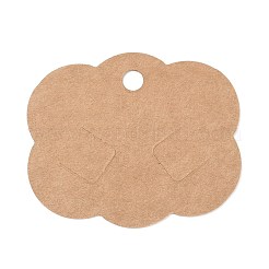 Blank Kraft Paper Hair Clip Display Cards&nbsp;CDIS-G005-04