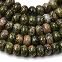 Natural Unakite Beads Strands&nbsp;G-A280-A20-01