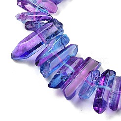 Natural Dyed Quartz Beads Strands&nbsp;G-G791-14Q