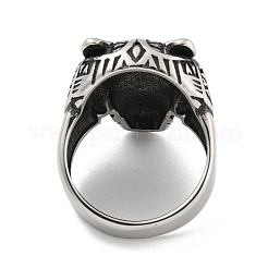 304 Stainless Steel Ring&nbsp;RJEW-B055-05AS-02