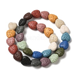 Natural Lava Rock Beads Strands&nbsp;G-N0114-A40