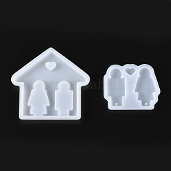 Couples Keychain Silicone Molds&nbsp;DIY-P019-04