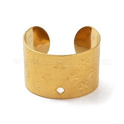304 Stainless Steel Ear Cuff Findings&nbsp;LS-STAS-Q305-01A-G