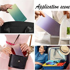 4Pcs Gradient Color PVC Leather Eyelasses Storage Pouch&nbsp;AJEW-NB0003-38