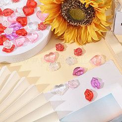 450Pcs 8 Styles Transparent Acrylic Beads&nbsp;TACR-CA0001-34