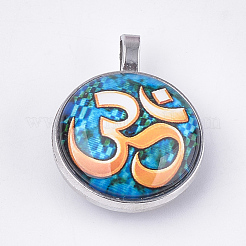 Glass Pendants&nbsp;GLAA-T005-01