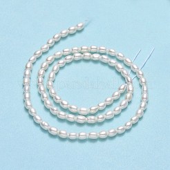 Natural Cultured Freshwater Pearl Beads Strands&nbsp;PEAR-J006-07F