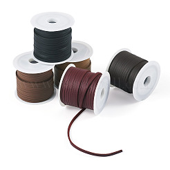 25M 5 Colors Flat Imitation Leather Cord&nbsp;OCOR-TA0001-46