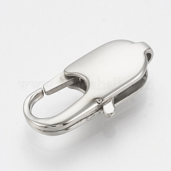 Tarnish Resistant 304 Stainless Steel Lobster Claw Clasps&nbsp;STAS-T033-29B