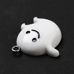 Halloween Opaque Resin Pendants&nbsp;RESI-D055-104P