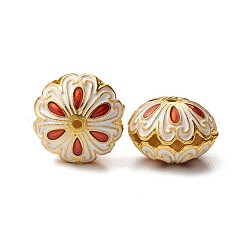 Golden Alloy Beads&nbsp;ENAM-L027-R01-G