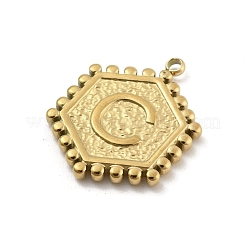 201 Stainless Steel Pendants&nbsp;STAS-R227-01D-G