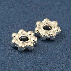 Rack Plating Zinc Alloy Spacer Beads&nbsp;FIND-T071-04S-A