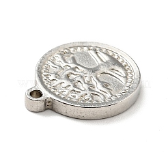 Non-Tarnish 201 Stainless Steel Machine Polishing Pendants&nbsp;STAS-G261-24P