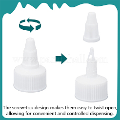 Plastic Bottle Caps&nbsp;FIND-WH0518-75A-01