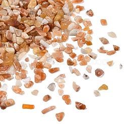 Natural Red Aventurine Chip Beads&nbsp;X-G-O103-01