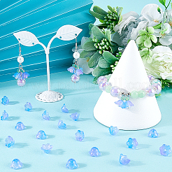 200Pcs Glass Bead Caps for Wind Chimes Making&nbsp;GLAA-SP0001-03D