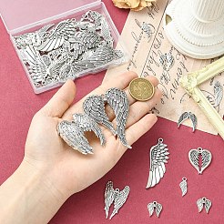 60Pcs 20 Styles Tibetan Style Alloy Pendants&nbsp;TIBEP-YW0012-42