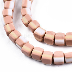 Handmade Polymer Clay Beads Strands&nbsp;CLAY-N010-074-09