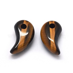 Natural Tiger Eye Pendants&nbsp;G-O175-33B