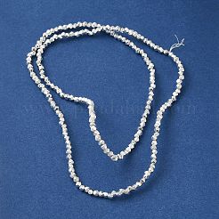 Electroplated Synthetic Non-magnetic Hematite Beads Strands&nbsp;G-I364-O01-S