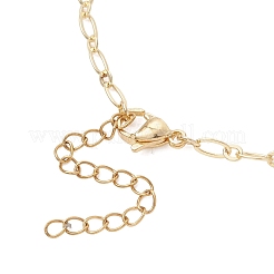 Brass Figaro Chain Slider Necklaces Making&nbsp;AJEW-JB01491-01