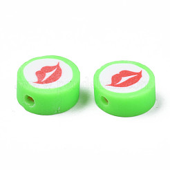 Handmade Polymer Clay Beads&nbsp;CLAY-N011-44A-08