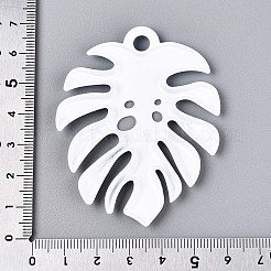 Spray Painted Alloy Big Pendants&nbsp;PALLOY-T092-79E