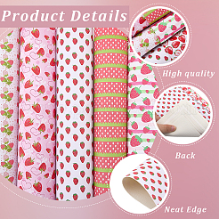 6Pcs 6 Styles Imitation Leather Fabric&nbsp;DIY-CL0001-60B