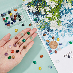 Natural & Synthetic Gemstone Cabochons&nbsp;G-PH0001-02