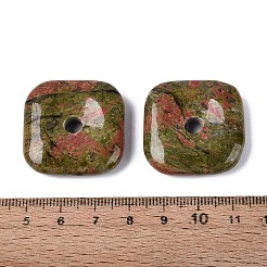 Natural Unakite Pendants&nbsp;G-Q602-02C