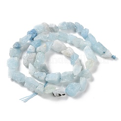 Raw Rough Natural Aquamarine Beads Strands&nbsp;G-B065-C16