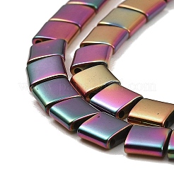 Electroplated Non-magnetic Synthetic Hematite Beads Strands&nbsp;G-G089-B02-07