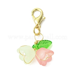ABS Plastic Imitation Pearl & Acrylic Pendants Decoration&nbsp;HJEW-JM02977