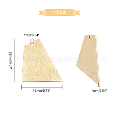10Pcs Brass Pendants&nbsp;KK-FH0002-59