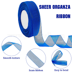 1 Rolls Sheer Organza Ribbon&nbsp;SRIB-CY0001-22A-01