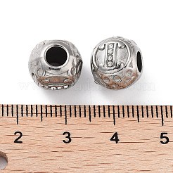 304 Stainless Steel Rhinestone European Beads&nbsp;STAS-A092-10I-P