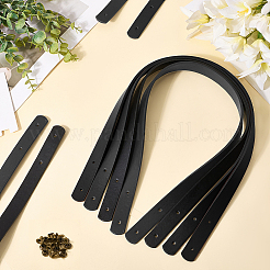 8 Bags PU Leather Bag Handles&nbsp;FIND-CL0001-51