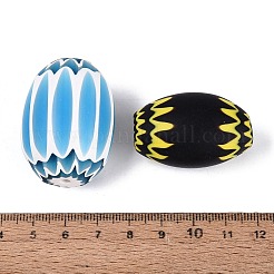 Handmade Millefiori Glass Barrel Beads&nbsp;LA-N002-30
