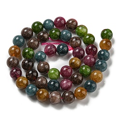 Natural Green Jade Imitation Tourmaline Beads Strands&nbsp;G-B046-08D