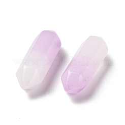 Natural Purple White Jade Healing Stones&nbsp;G-K330-65