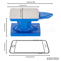 DIY Iron Anvil Tools&nbsp;TOOL-WH0018-76