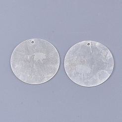Capiz Shell Pendants&nbsp;X-SHEL-S276-23A