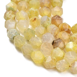 Natural Agate(Dyed & Heated) Beads Strands&nbsp;G-K425-B02-01