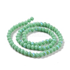 Electroplate Glass Beads Strands&nbsp;LS-EGLA-A034-P6mm-B22
