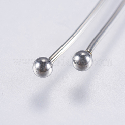 Tarnish Resistant 304 Stainless Steel Ball Head Pins&nbsp;STAS-F146-02P-21mm