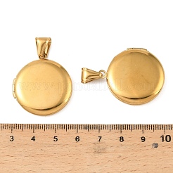 316 Stainless Steel Locket Pendants&nbsp;STAS-K321-11C-G