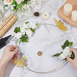 1Pc Wood Dried Flower Holder&nbsp;ODIS-BC0001-31G